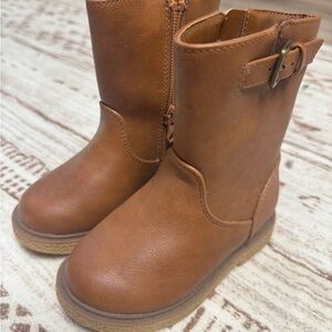 Cat & Jack Leather Kids Boots